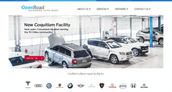 Desktop Screenshot of openroadautobody.com